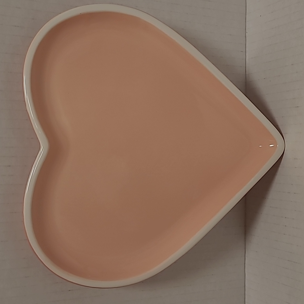 The White Barn Candle Company Pink Heart Candle Holder